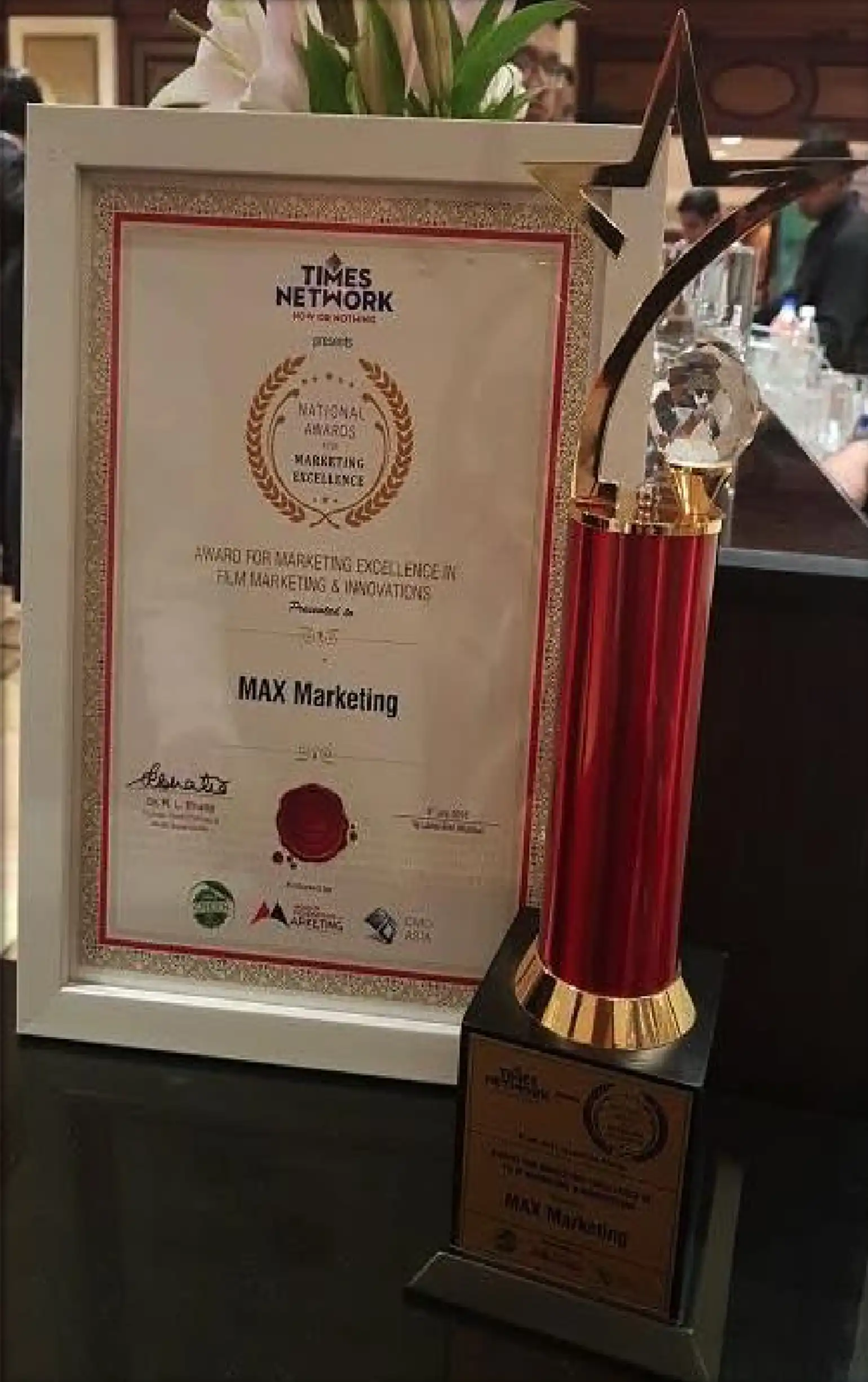 Max Marketing Film And Marketing Excellence